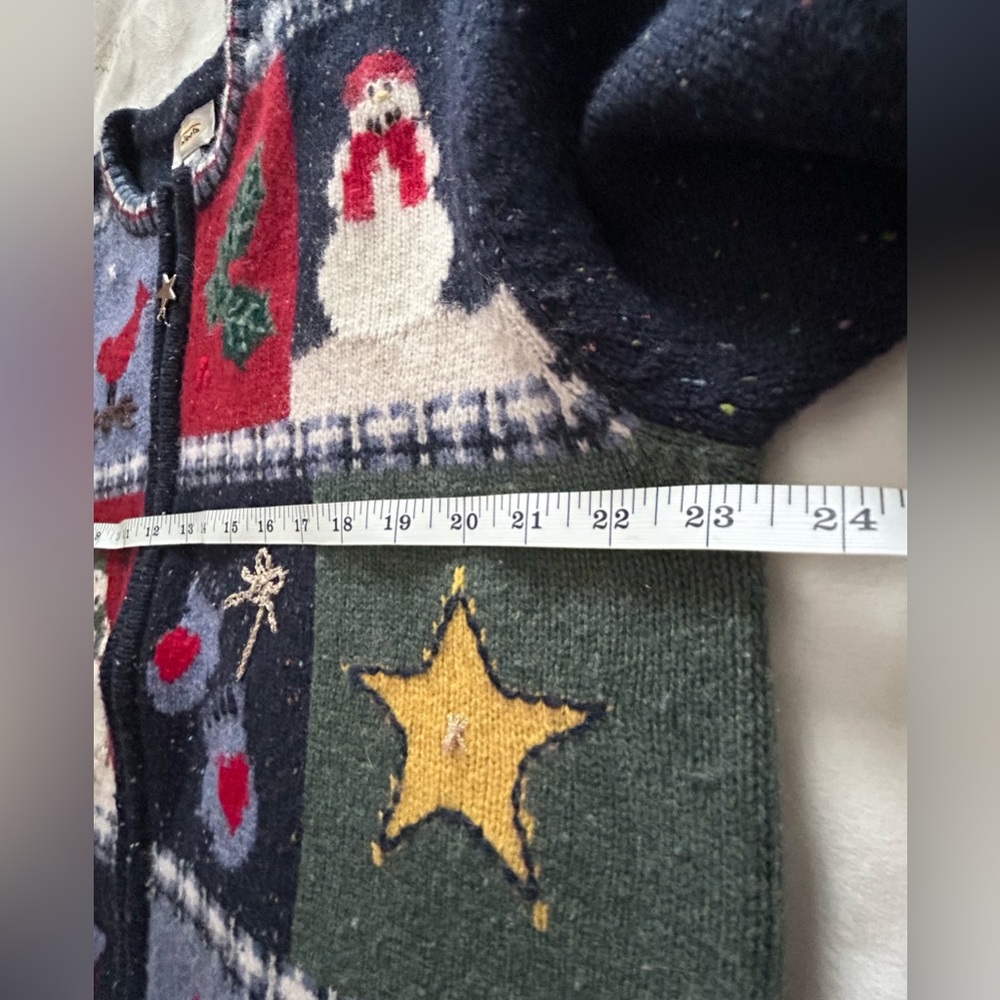 ALBOTS
Vintage 90s Talbots Patchwork Christmas Wi… - image 14